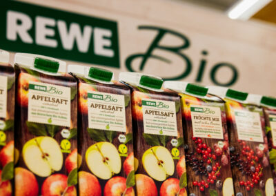 Bio Produkte bei REWE