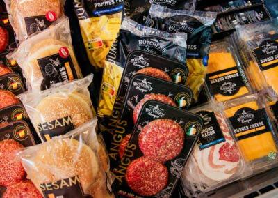 Einkaufen im Supermarkt in Heringen